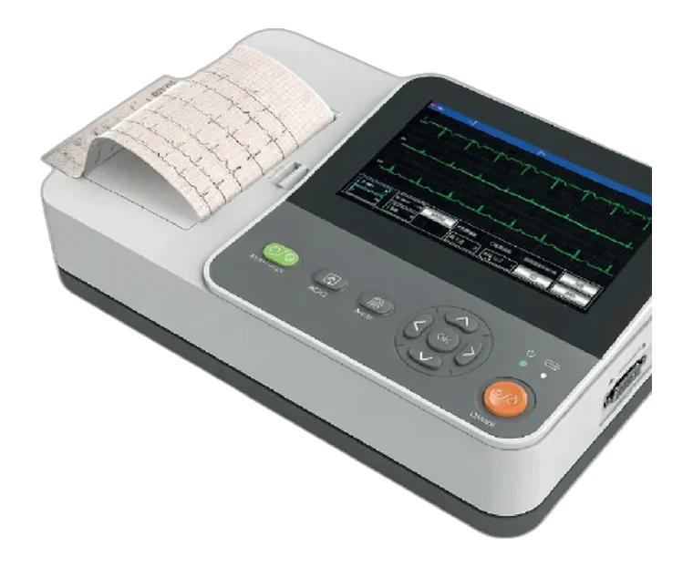 Electrocardiógrafo Contec E6 de 6 canales y 12 derivadas | Frajmac Perú